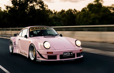 pink Porsche 911 wallpaper